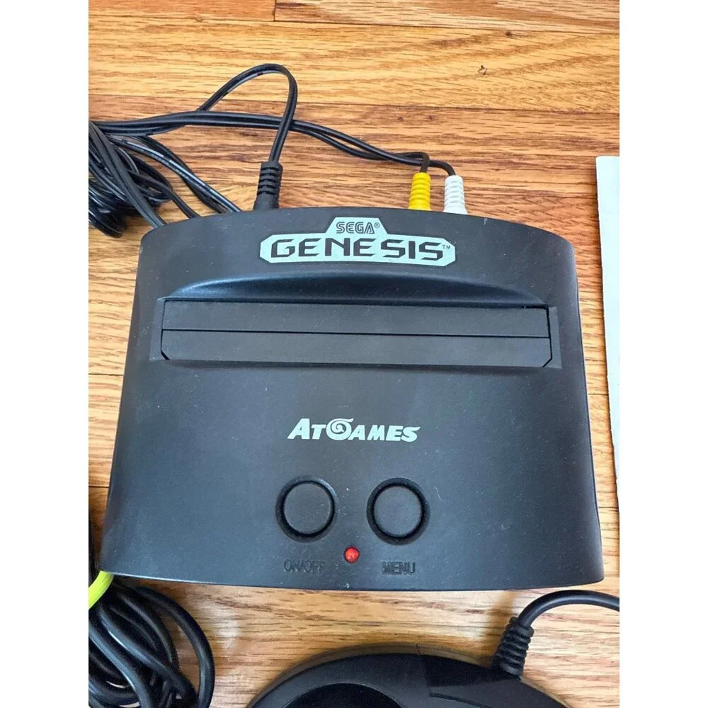 Sega Genesis Classic Game Console With 2 Controllers & Manual AtGames Retro Gami